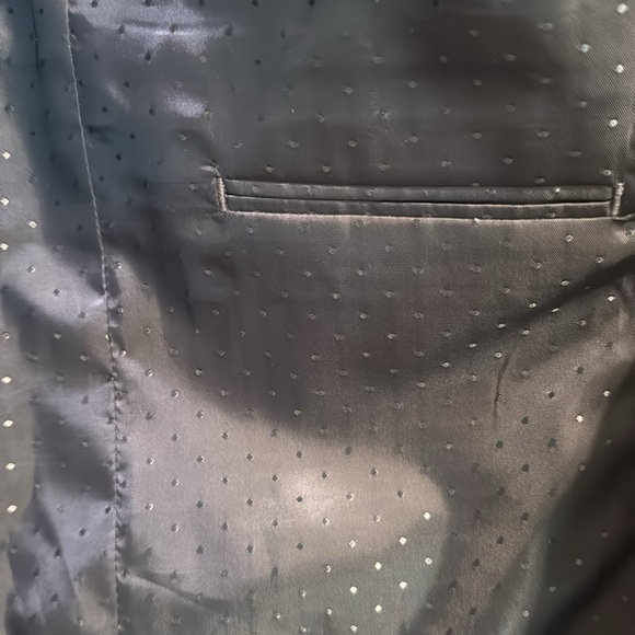 NWOT Mens Navy Blue blazer by Michael Strahan. Size 42 regular. - Picture 9 of 12